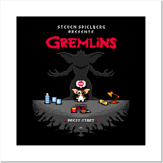 Gremlins Three Rules Wall Art by The_Oluk